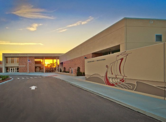 Walker Middle School - Entrance