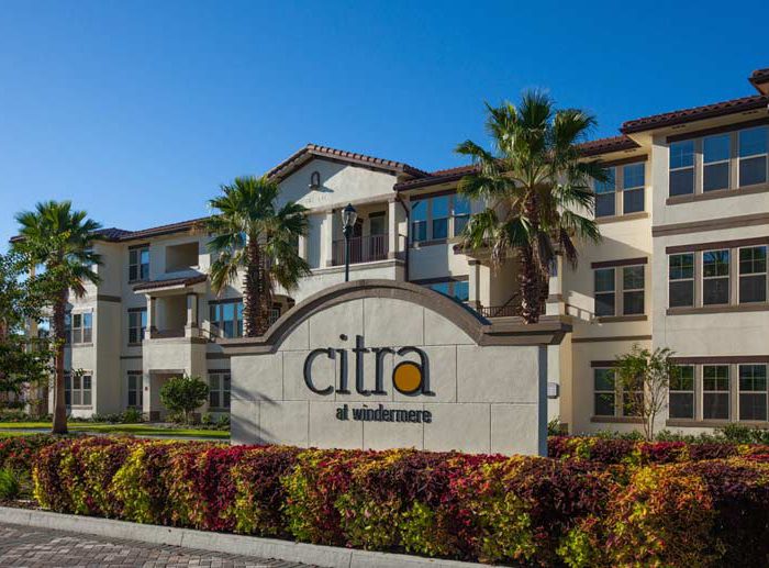 Citra at Windermere - Main Entrance