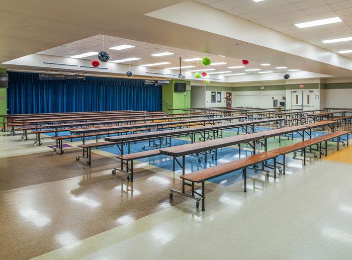 Hackney Prairie Elementary School - Cafeteria