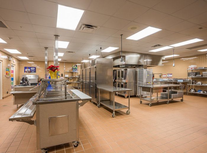 Hackney Prairie Elementary School - Cafeteria